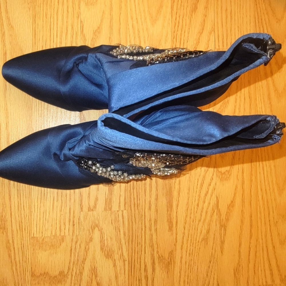 Zara heeled boots